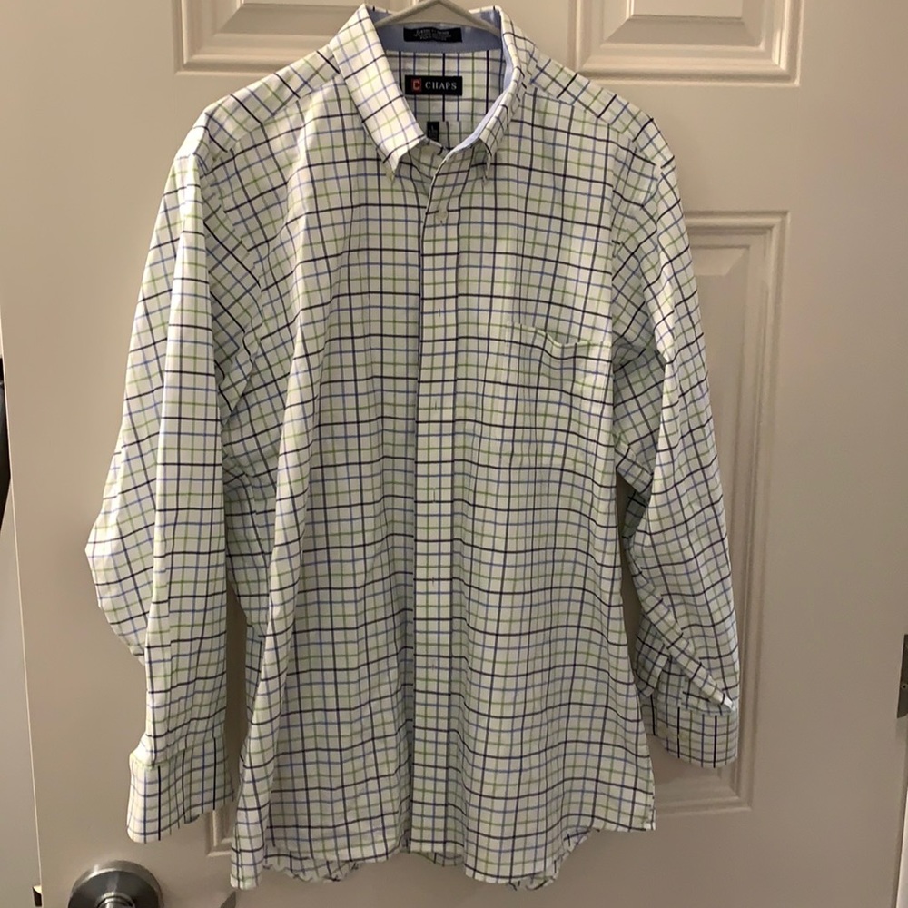 Chaps large button up long sleeve